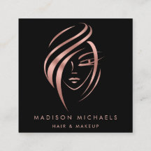 Moderne Imitate Rose Gold Abstrakte Haarfärbemitte