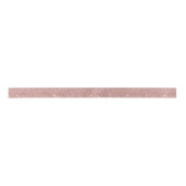 Moderne Imitate Rose Gold Glitzer Glitzern Satinband (Vorderseite)