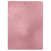 Moderne Imitate Rose Gold Klemmbrett (Rückseite)