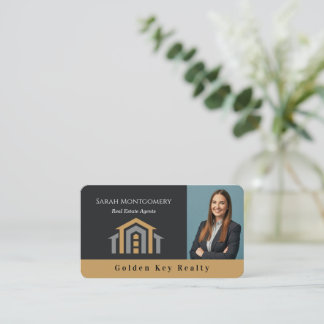 Moderne Immobilienmakler Promotional Immobilienmak Visitenkarte