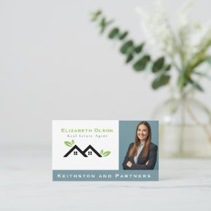 Moderne Immobilienmakler Promotional Immobilienmak Visitenkarte