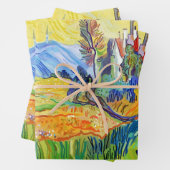 Moderne Impressionistische Kunst Sommerprovenzalem Geschenkpapier Set (Beispiel)