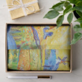 Moderne Impressionistische Kunst Sommerprovenzalem Seidenpapier