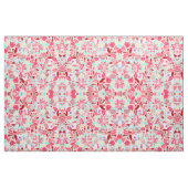 Moderne, in Rosa gehaltene Blume Stoff (Fat Quarter (45,7 x 55,9 cm))