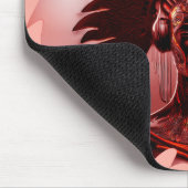Moderne indische Prinzessin Mousepad (Ecke)