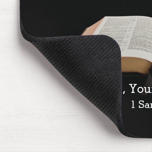 Moderne, individuell anpassbare Bibel Christlich Mousepad (Ecke)