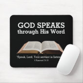 Moderne, individuell anpassbare Bibel Christlich Mousepad (Mit Mouse)