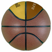 Moderne individuelle Basketball mit Ihrem Namen (Rechts)