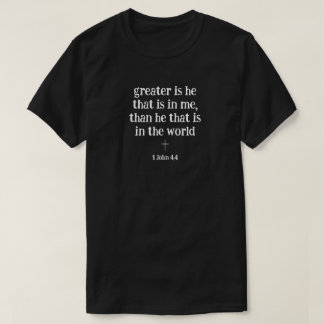 Moderne individuelle Bibelvers christlich T-Shirt