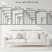 Moderne individuelle Familien-Nachnamen-Wandkunst  Poster