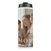 Moderne individuelle Foto-Mutter-Isolier-Reisebech Thermosbecher (Vorderseite)