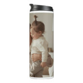 Moderne individuelle Foto-Mutter-Isolier-Reisebech Thermosbecher (Nach rechts gedreht)