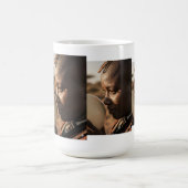 Moderne individuelle Fotocollage Kaffeetasse (Mittel)
