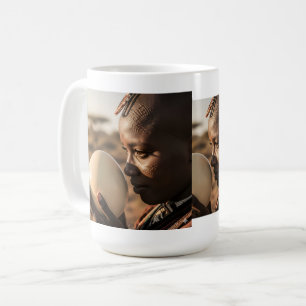 Moderne individuelle Fotocollage Kaffeetasse