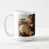 Moderne individuelle Fotocollage Kaffeetasse (Links)