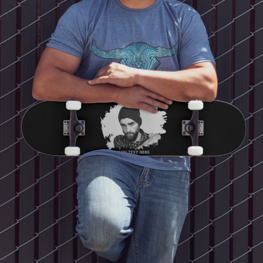Moderne individuelle geätzte Fotoeffekte Skateboard (Außenbereich 3)
