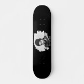 Moderne individuelle geätzte Fotoeffekte Skateboard (Vorne)