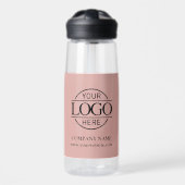 Moderne individuelle Geschäftsvermarktung mit Logo Trinkflasche (Vorne)