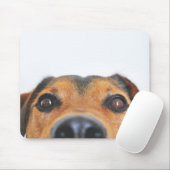 Moderne individuelle Hunde-Foto Mousepad (Mit Mouse)