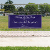 Moderne Individuelle Name der Engagement-Partei Ch Banner (Insitu)