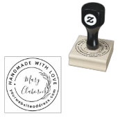 Moderne Individuelle Name-Website mit Liebe Gummistempel (Stempel)