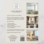 Moderne individuelle professionelle Geschäftswelt Flyer (Vorne)