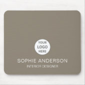 Moderne individuelle professionelle Geschäftswelt Mousepad (Vorne)