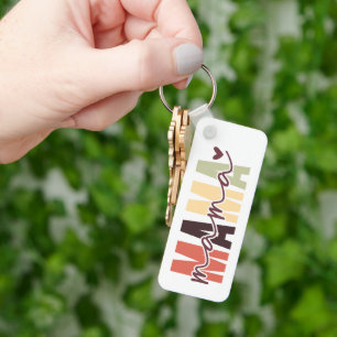 Moderne individuelle Schlüsselanhänger zum Muttert