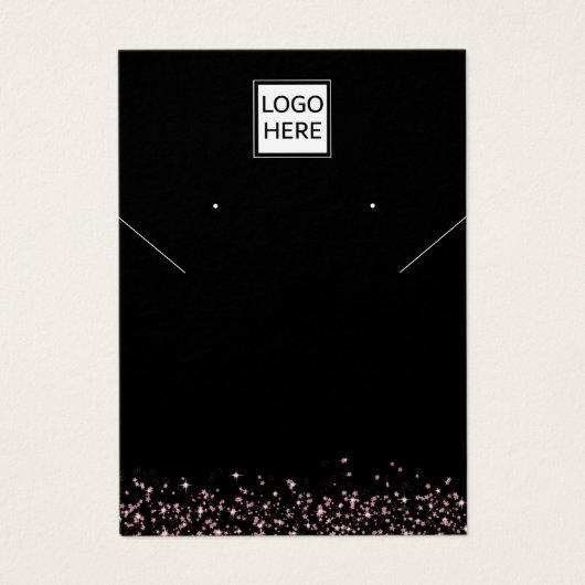 Moderne, individuelle Schmuckkarte (Vorderseite)