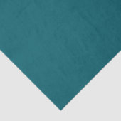 Moderne Initialen & Name | Dunkles Teal & Hellblau Seidenpapier (Ausschnitt)