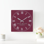 Moderne Inspirierende Wanduhr (Zuhause)
