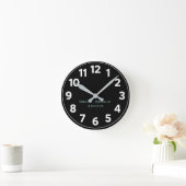 Moderne Inspirierende Wanduhr (Zuhause)