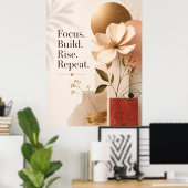 Moderne Inspirierende Zitatdrucke Poster (Heimbüro)
