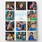 Moderne Instagram Square Foto Collage | 11 Fotos Fotoplatte (Vorderseite)