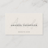 Moderne Instagramm Facebook QR Code Social Media Visitenkarte (Vorderseite)