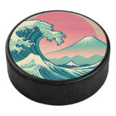 Moderne Interpretation der Großen Welle Eishockey Puck (3/4)
