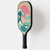Moderne Interpretation der Großen Welle Pickleball Schläger (Links)