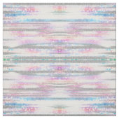 Moderne Iridescent & Silver Glitzer Strikes Strike Stoff (Muster)