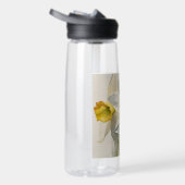Moderne Iris-Aquarellblumen Trinkflasche (Rechts)