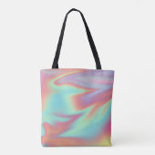 Moderne irisierende holografische Aura-Name Tasche (Rückseite)