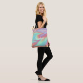 Moderne irisierende holografische Aura-Name Tasche (Am Model)