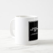 Moderne Isaiah 41:10 Bibelverse Kaffeetasse (Vorderseite Links)