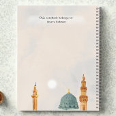 Moderne islamische Kunst "Muslim" Notizblock