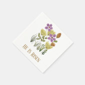 Moderne ist er zu Ostern Florin Serviette (Ecke)