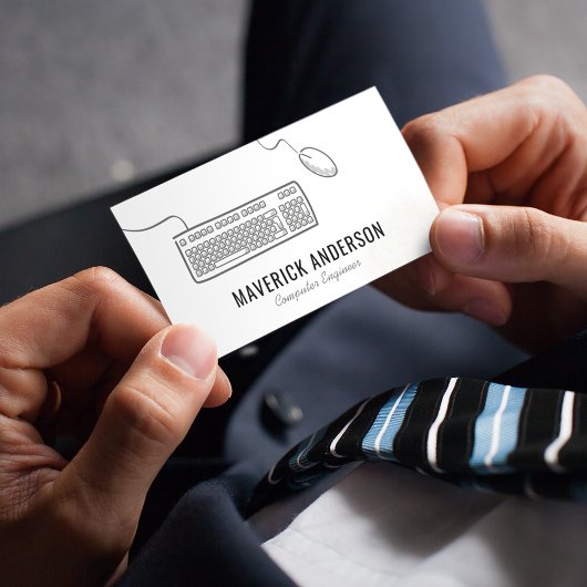 Moderne IT-Technik Visitenkarte