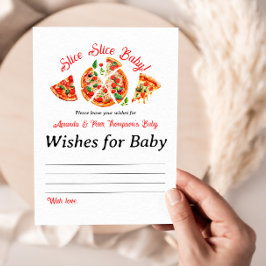 Moderne italienische Pizza Party Slice Slice Baby 
