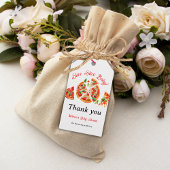 Moderne italienische Pizza Party Slice Slice Baby Geschenkanhänger