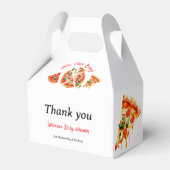 Moderne italienische Pizza Party Slice Slice Baby  Geschenkschachtel (Vorderseite)