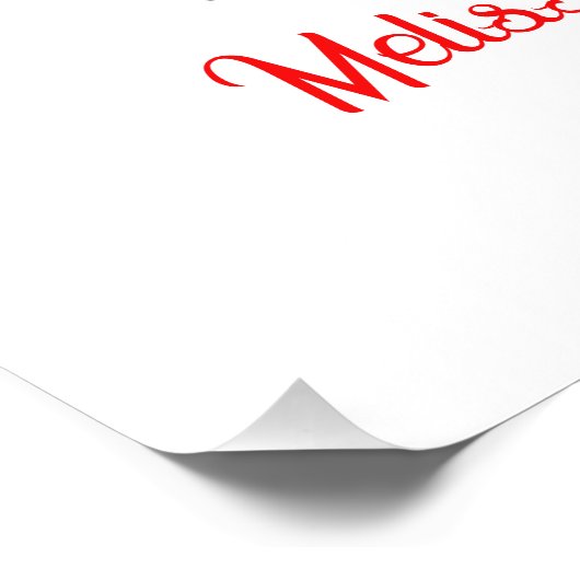 Moderne italienische Pizza Party Slice Slice Baby Poster (Ecke)