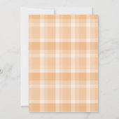 Moderne italienische Slice Slice Baby Pizza 1. Geb Einladung (Rückseite)